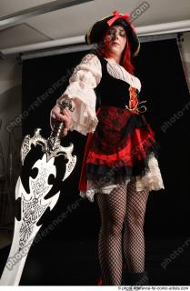 DARINA STANDING POSE WITH SWORD